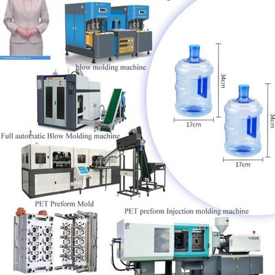 Automatische PLC-PET-injectie-gietmachine voor preform 80 ton