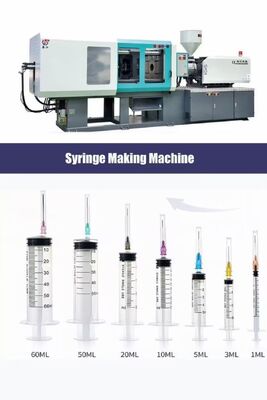 Schroeftype Plasticiserende spuitmachine met 5 spanningspunten 220V380V ontworpen voor spuitproductie